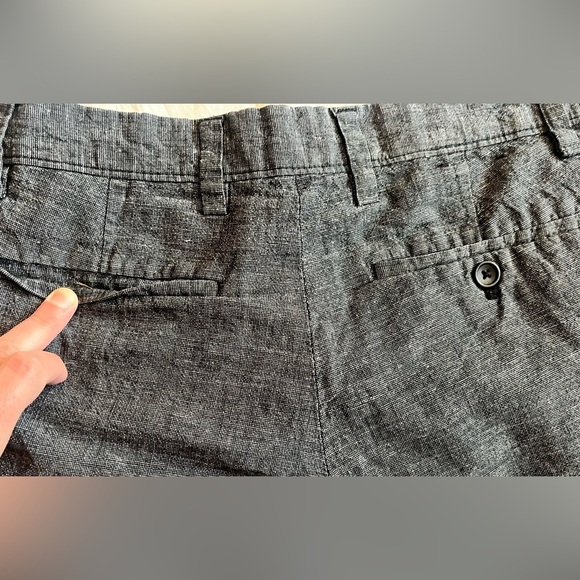 Banana Republic Men’s Gray Shorts Size 29 - Picture 10 of 12